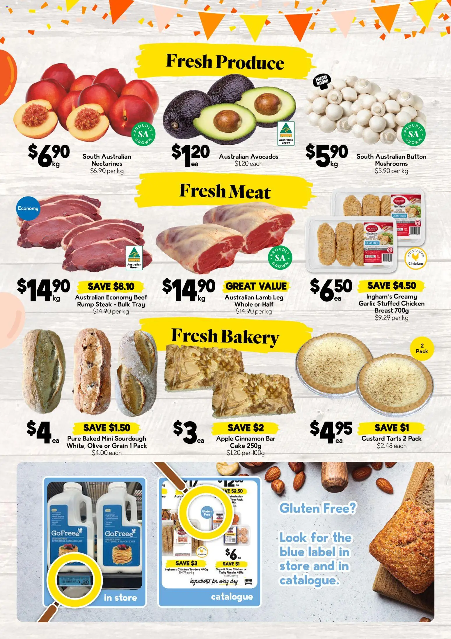 Drakes catalogue - valid from 05.11.2025 | Page: 2 | Products: Chicken, Mushrooms, Garlic, Bakery