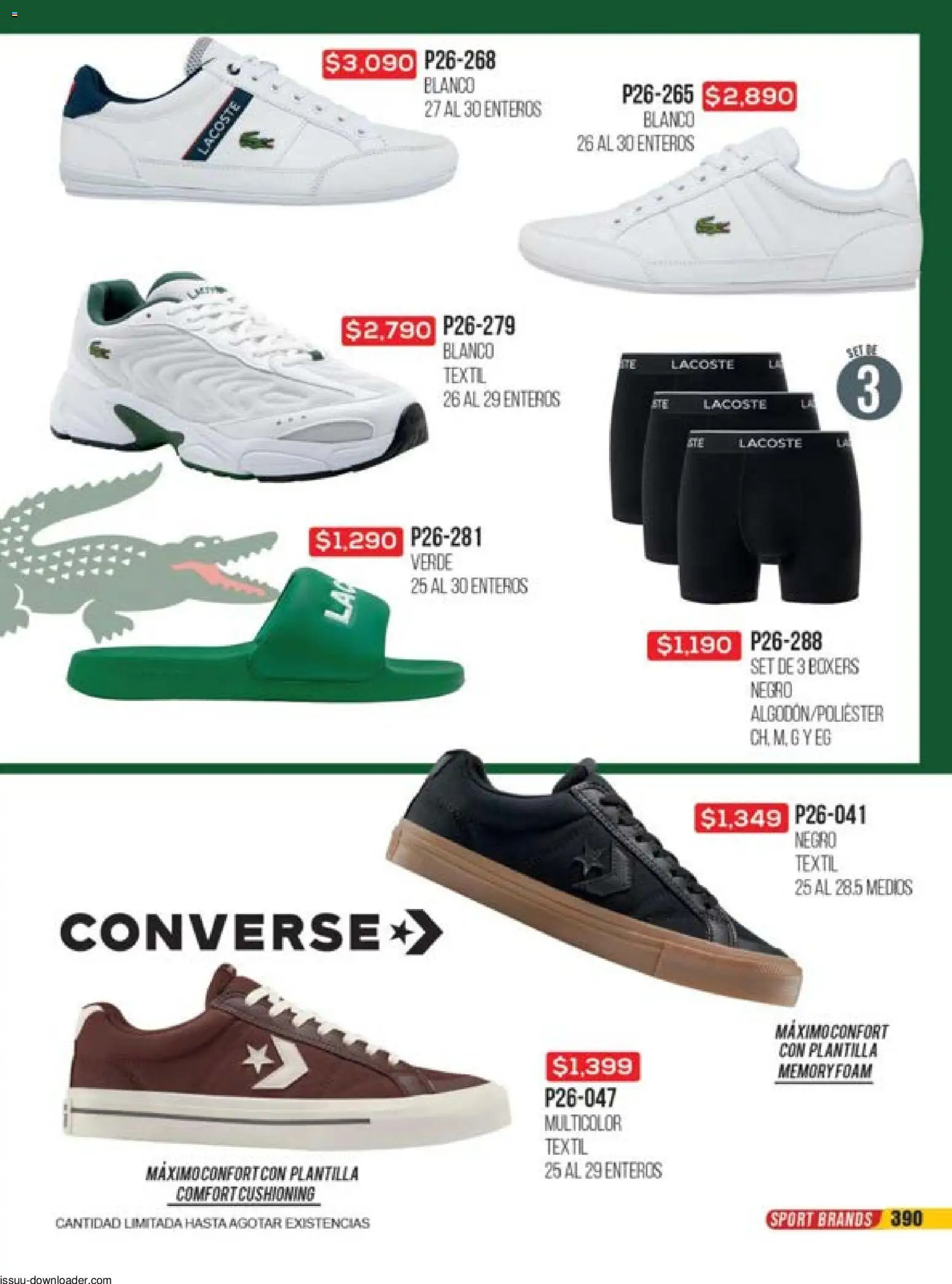 Nuevas ofertas de Cklass válidas en toda la República Mexicana desde el 31.10.2025. ¡Encuentra las mejores ofertas en Cklass catálogo Súper Rebajas Calzado! | Página: 391