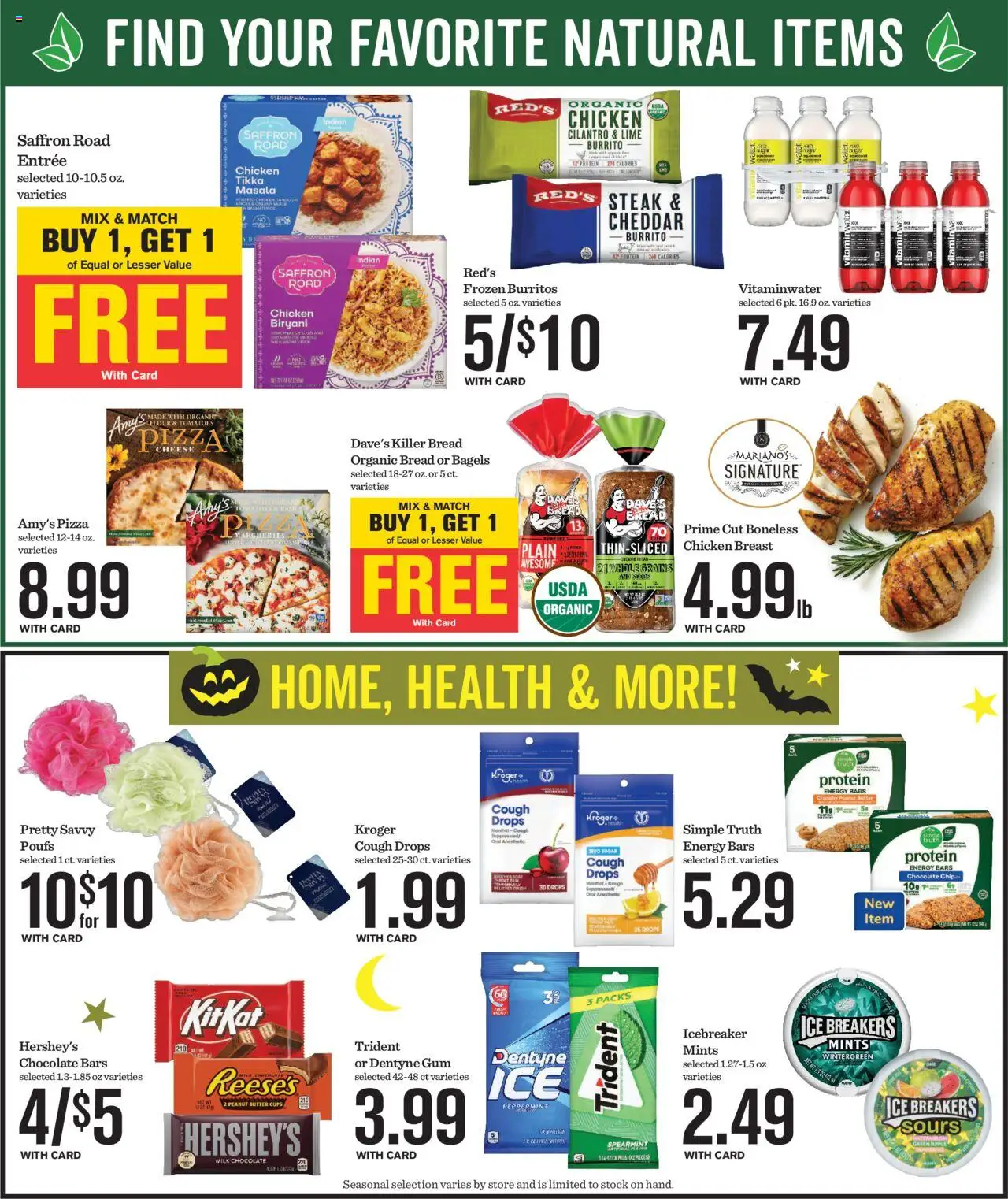 Mariano's Weekly Ad - valid from 22.10.2025 | Page: 11 | Products: Butter, Tomatoes, Rice, Chocolate Chip