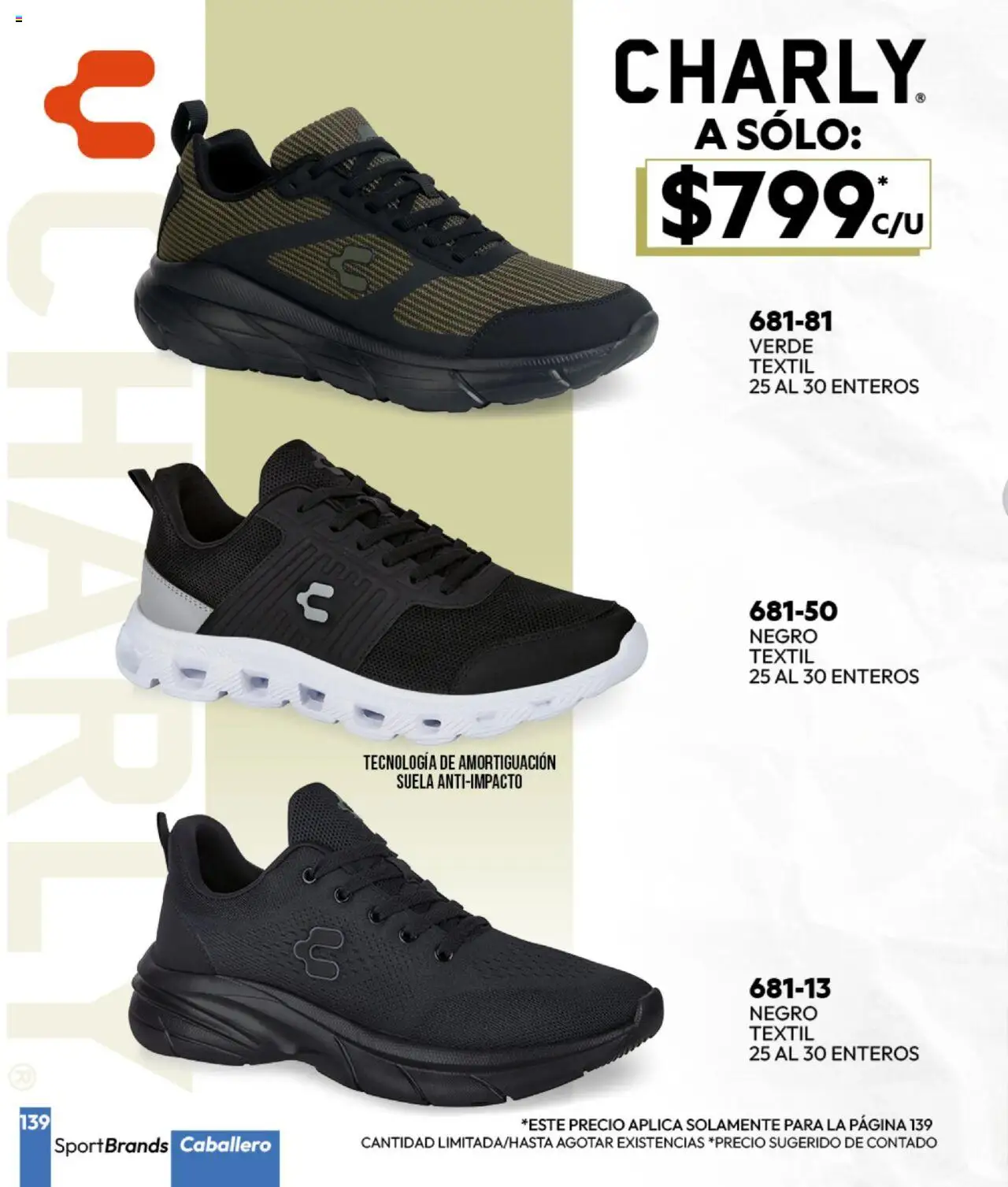 Nuevas ofertas de Cklass válidas en toda la República Mexicana desde el 16.09.2025. ¡Encuentra las mejores ofertas en Cklass - Catálogo Invierno Sportbrands! | Página: 140