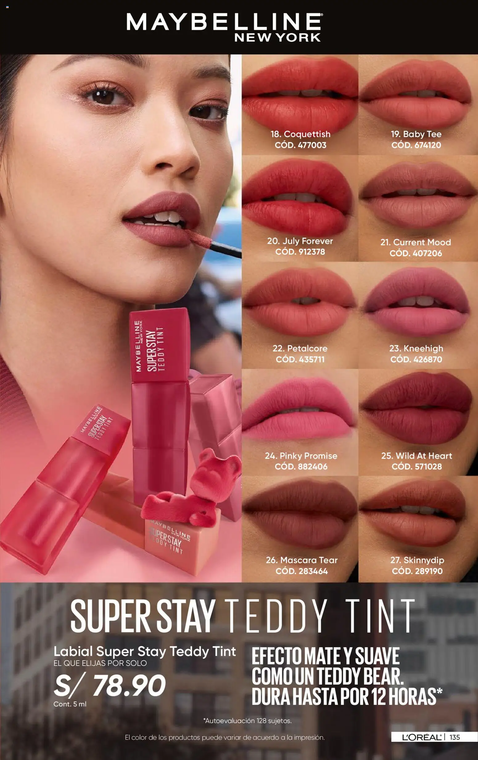 Catálogo Azzorti válido desde 14.04.2026 | Página: 139 | Productos: Máscara