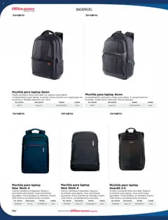 Nuevas ofertas de Office Depot válidas en toda la República Mexicana desde el 09.01.2025. ¡Encuentra las mejores ofertas en Office Depot catálogo 2025! | Página: 364 | Productos: Bolsa, Mochila, Tablet, Acolchado