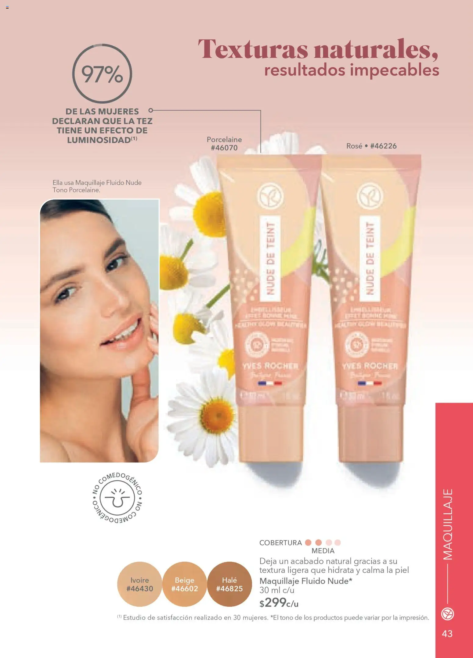 Nuevas ofertas de Yves Rocher válidas en toda la República Mexicana desde el 24.03.2026. ¡Encuentra las mejores ofertas en Yves Rocher campaña 5 2026! | Página: 43 | Productos: Maquillaje