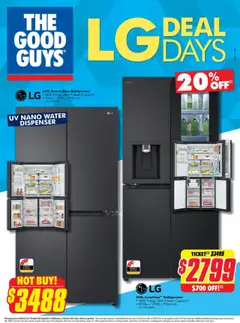 Preview of The Good Guys LG Deal Days - valid from 24.09.2025