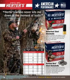 Preview of Cabela's weekly ads valid from 01.10.2025 | Page: 108 | Products: Tv, Ammo, Waterfowl