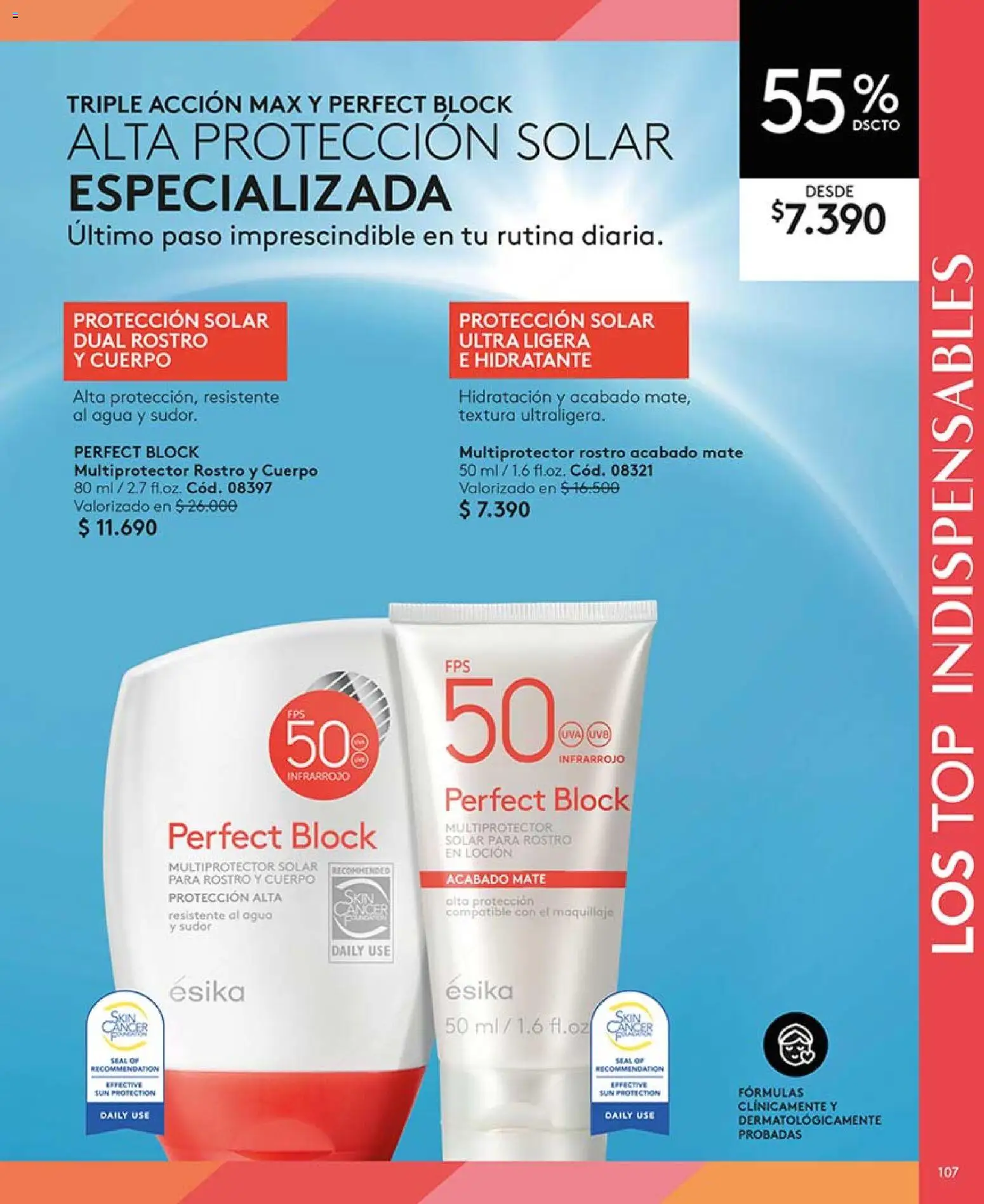 Catálogo Ésika Campaña 5 │ válido desde el 01.03.2026 | Página: 107 | Productos: Loción, Agua, Uva, Top