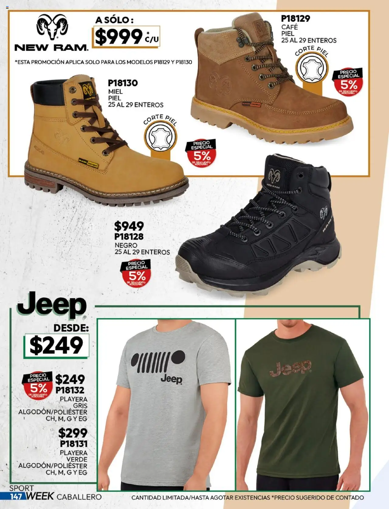 Nuevas ofertas de Cklass válidas en toda la República Mexicana desde el 25.08.2025. ¡Encuentra las mejores ofertas en Cklass - Catálogo Sportweek! | Página: 148 | Productos: Café, Playera