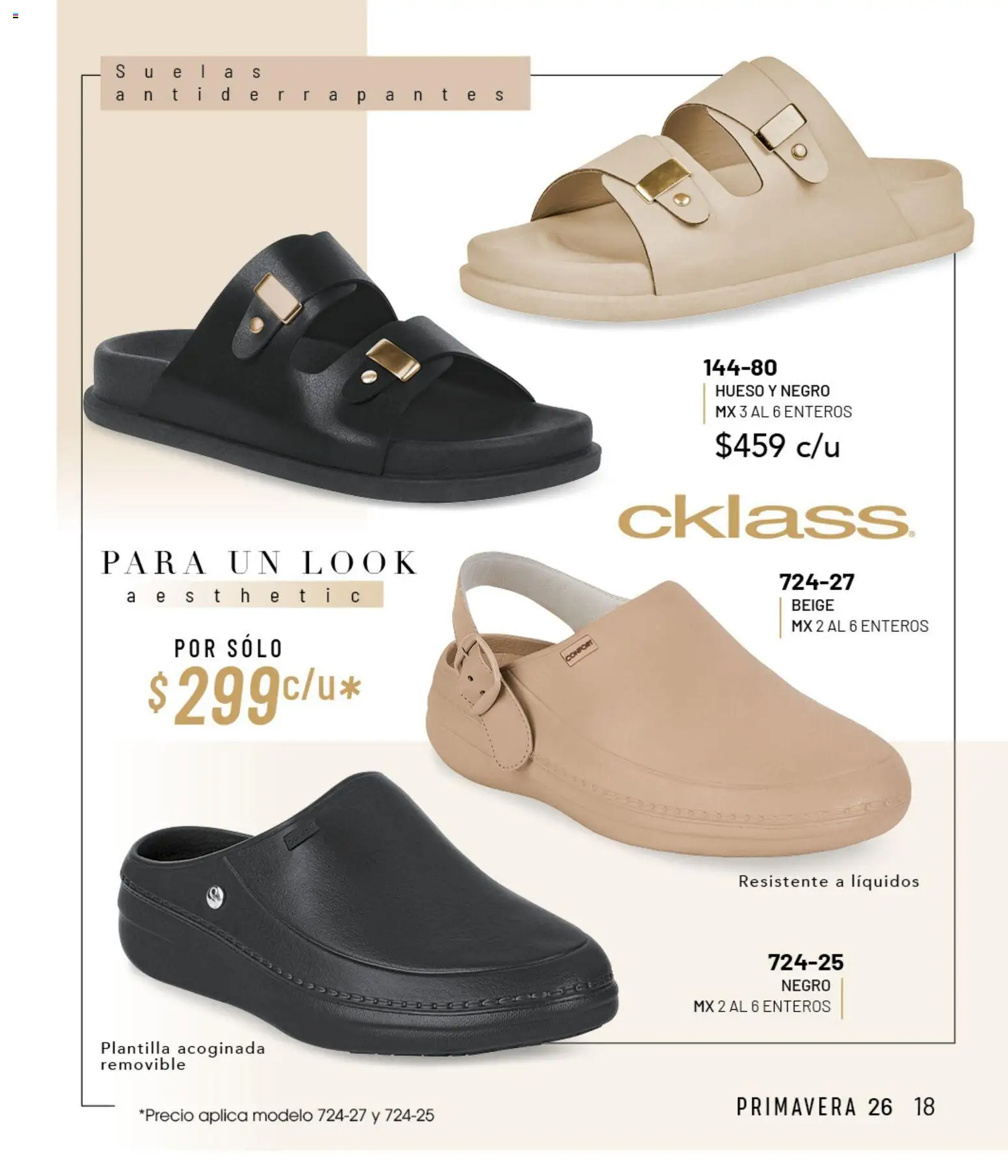 Nuevas ofertas de Cklass válidas en toda la República Mexicana desde el 02.01.2026. ¡Encuentra las mejores ofertas en Cklass catálogo Sandalias! | Página: 19