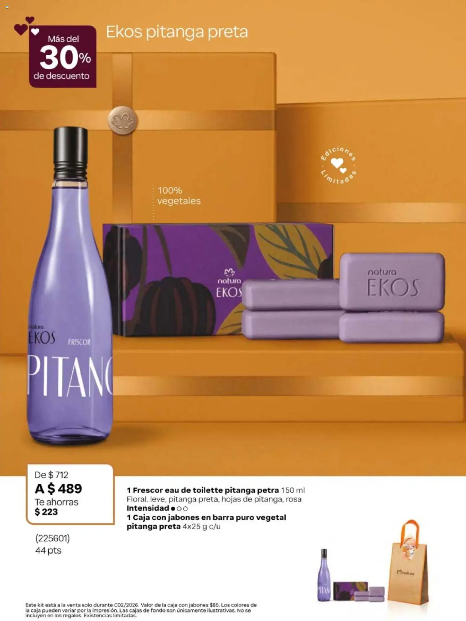 Nuevas ofertas de Natura válidas en toda la República Mexicana desde el 10.01.2026. ¡Encuentra las mejores ofertas en Natura campaña 2 2026! | Página: 31 | Productos: Barra, Té, Caja, Eau de toilette