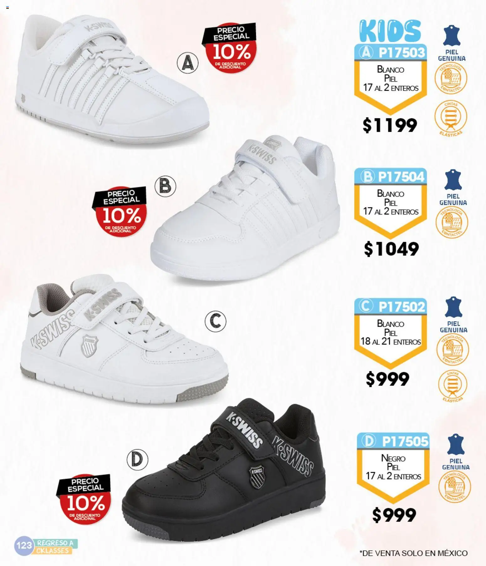 Nuevas ofertas de Cklass válidas en toda la República Mexicana desde el 05.12.2025. ¡Encuentra las mejores ofertas en Cklass catálogo Especial Regreso a Clases! | Página: 124 | Productos: Cinta