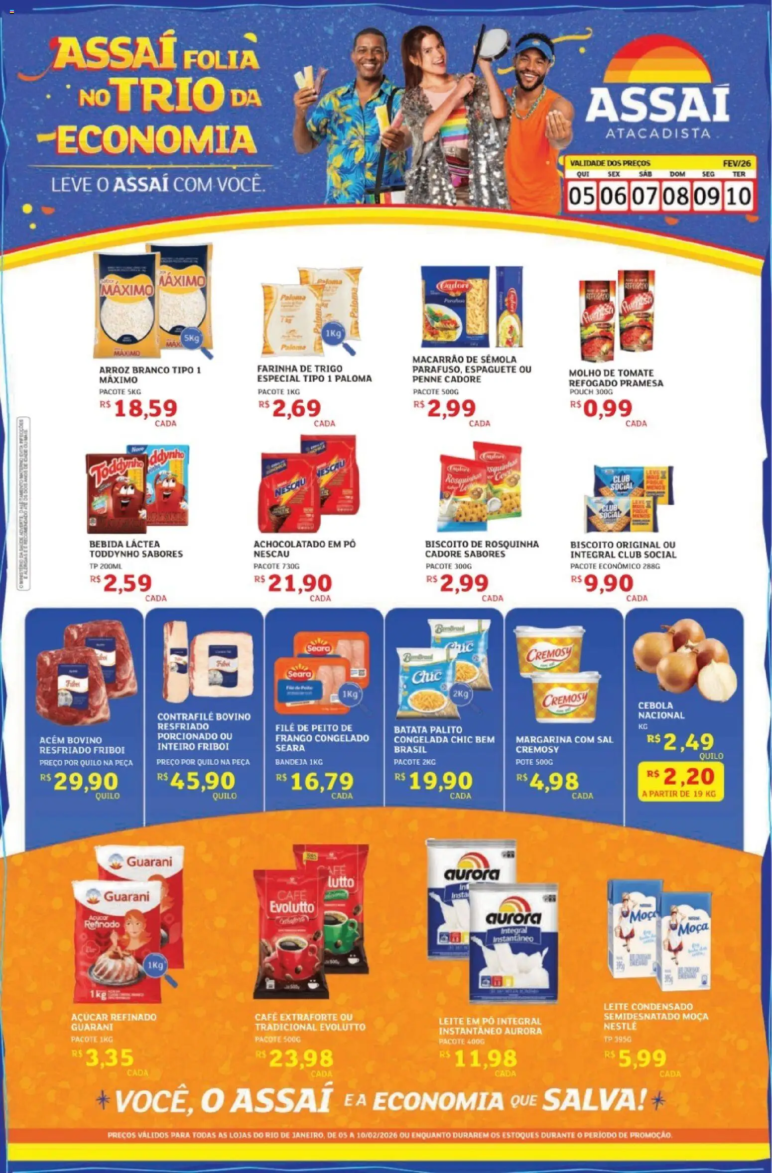Assaí Atacadista Folheto - válido de 05.02.2026 | Página: 1