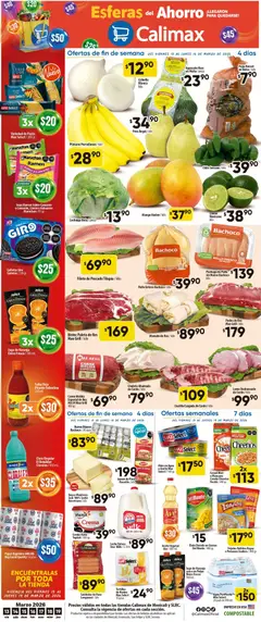 Vista previa de Calimax folleto Mexicali y SLRC, nuevo folleto de la tienda, válido en México a partir del 13.03.2026