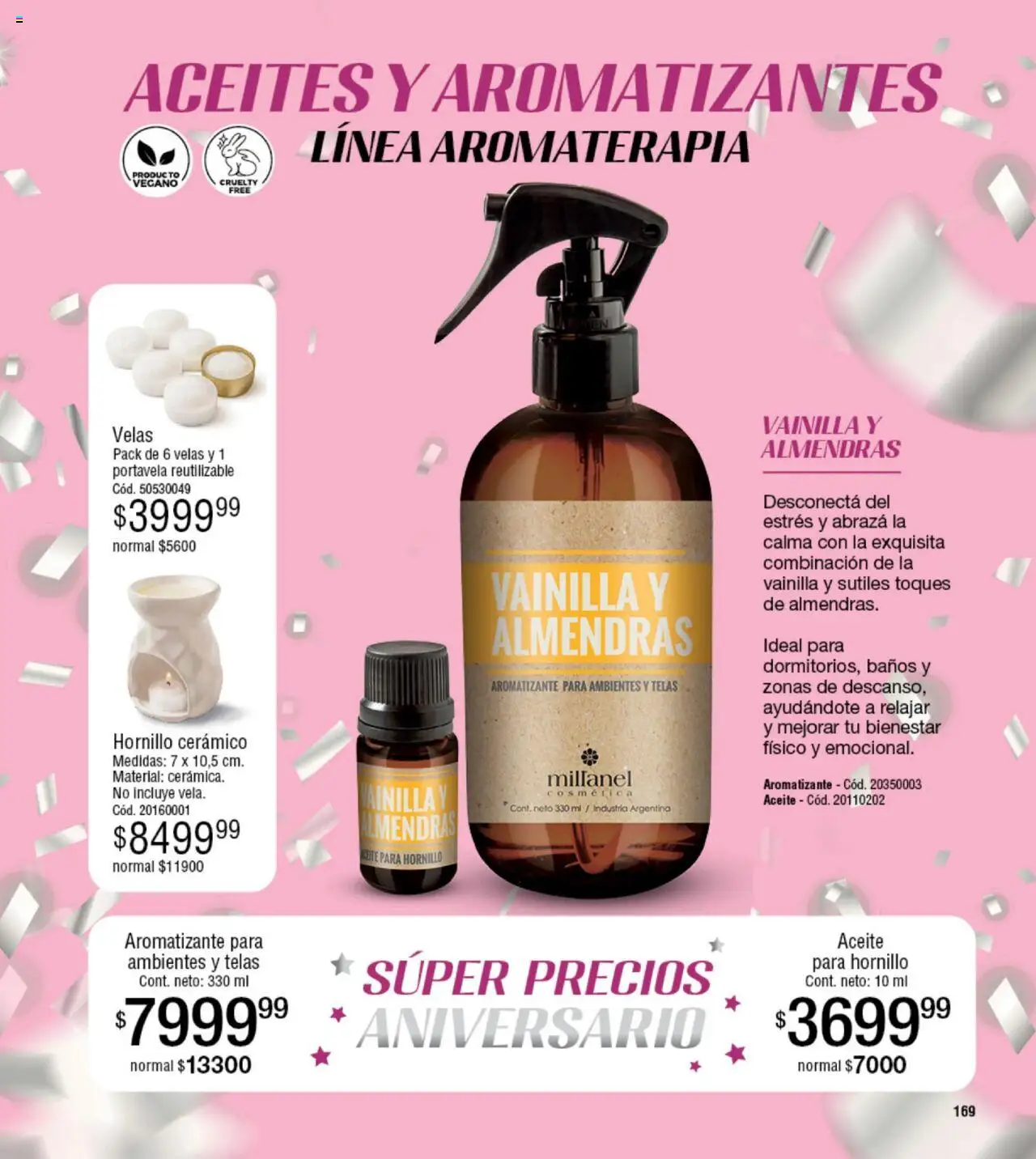 Millanel catálogo │ válido desde el 18.08.2025 | Página: 169 | Productos: Cerámico, Almendras, Aceite