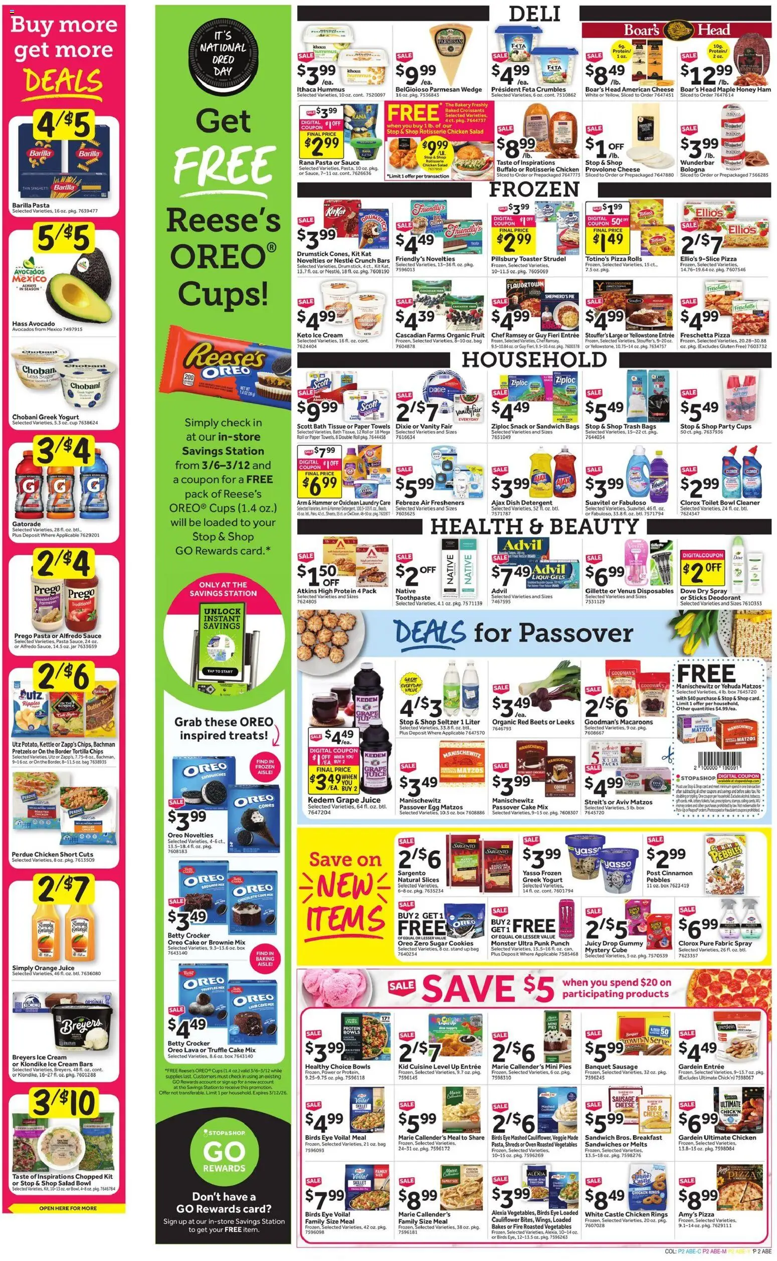 Stop & Shop Weekly Circular - CT - valid from 06.03.2026 | Page: 3 | Products: Toaster, Pizza, Toothpaste, Cauliflower