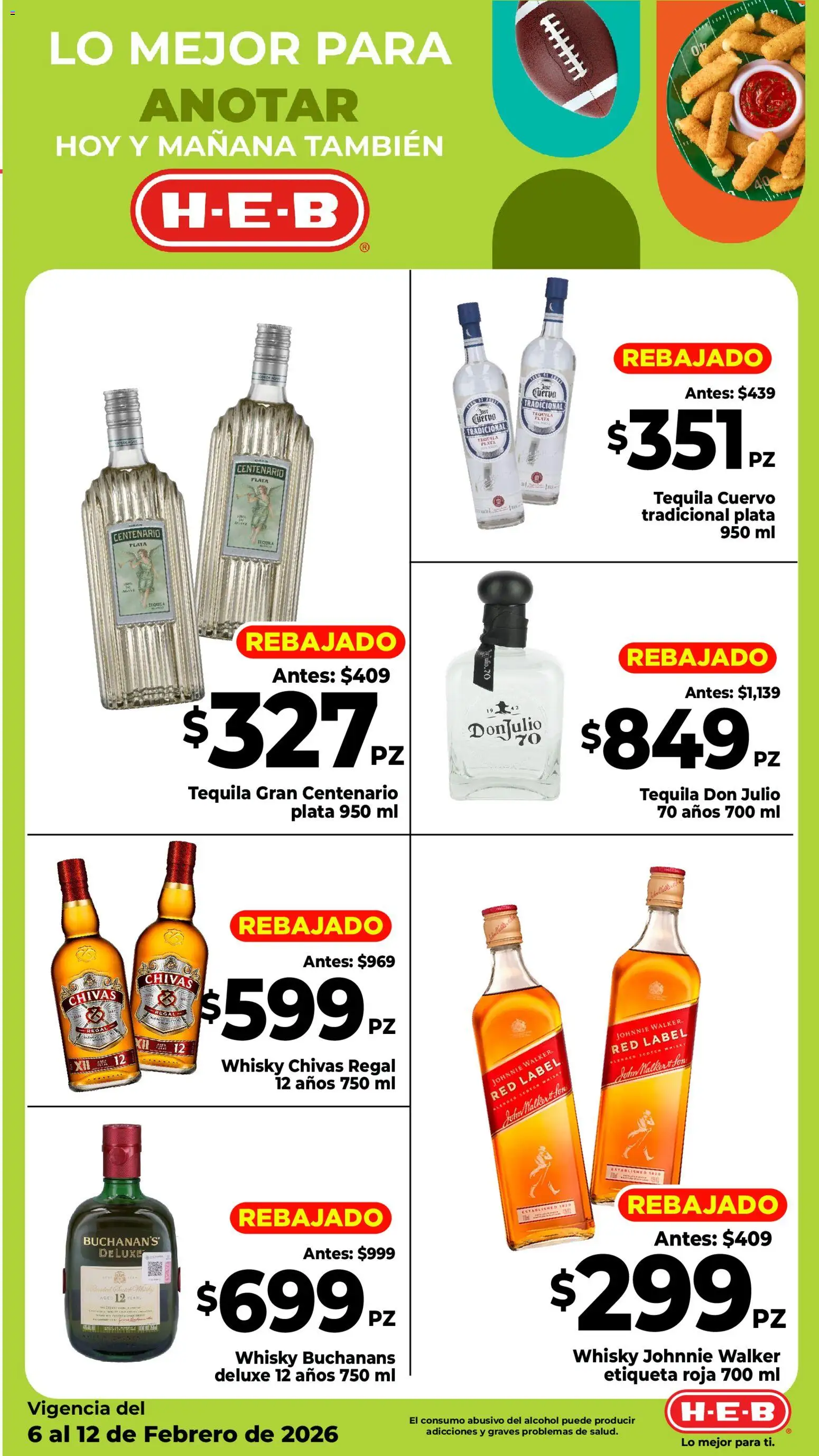 Nuevas ofertas de H-E-B válidas en toda la República Mexicana desde el 06.02.2026. ¡Encuentra las mejores ofertas en H-E-B folleto! | Página: 2