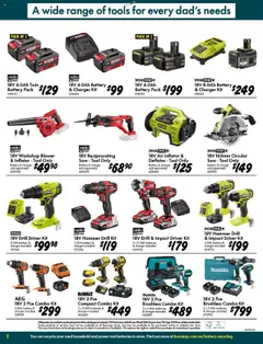 Bunnings Warehouse catalogue - valid from 13.08.2025 | Page: 2 | Products: Battery, Household, Batteries, Tools