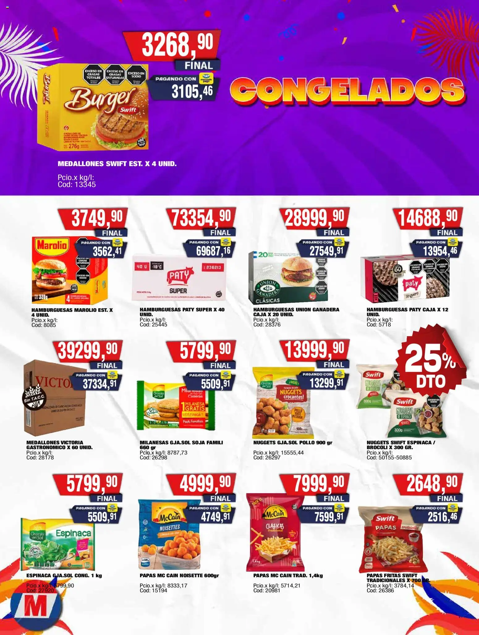 Maxiconsumo ofertas │ válido desde el 23.02.2026 | Página: 14 | Productos: Pollo, Caja, Brocoli, Papas fritas