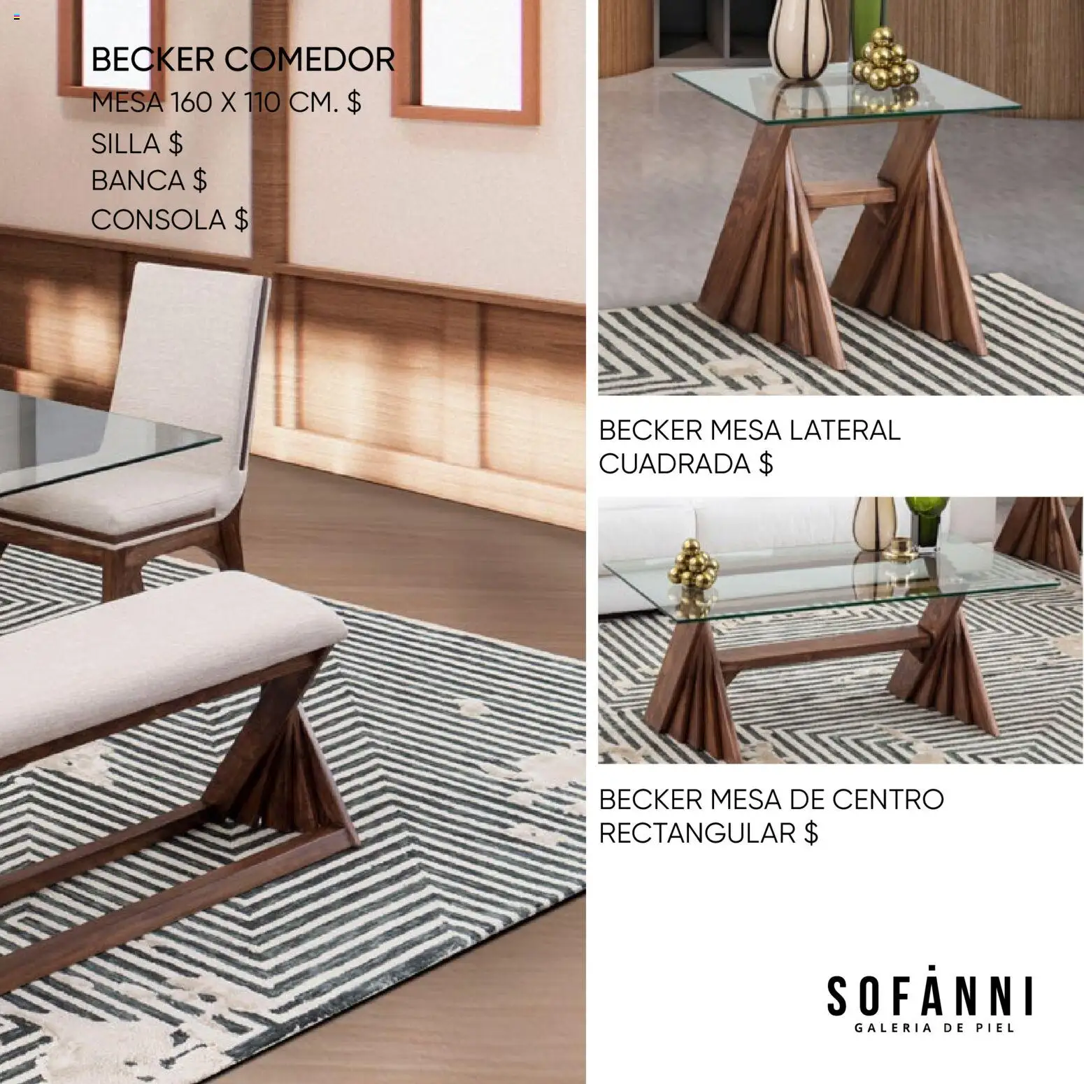 Nuevas ofertas de Muebles Dico válidas en toda la República Mexicana desde el 06.11.2025. ¡Encuentra las mejores ofertas en Muebles Dico catálogo Sofanni Pacifico! | Página: 48 | Productos: Silla, Mesa de centro, Mesa