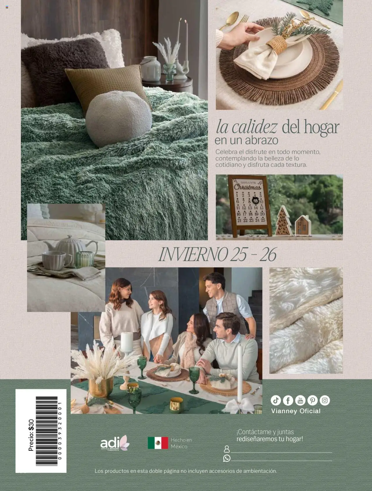 Nuevas ofertas de Vianney válidas en toda la República Mexicana desde el 15.08.2025. ¡Encuentra las mejores ofertas en Vianney - Catálogo Invierno! | Página: 204