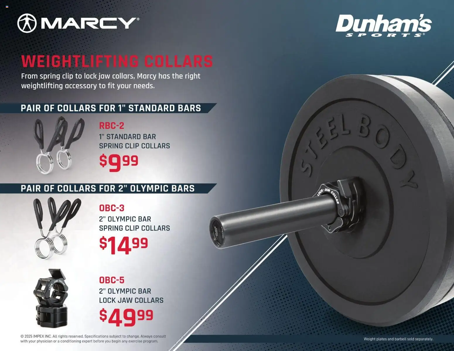 Dunham's Sports Marcy Weight Training Guide - valid from 20.11.2025 | Page: 14 | Products: Clip, Weight