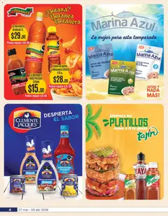 Vista previa de Chedraui folleto La cuaresma más fresca, nuevo folleto de la tienda, válido en México a partir del 27.03.2026 | Página: 4