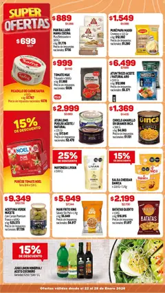 Vista previa Makro ofertas válido desde el 22.07.2026 | Página: 4 | Productos: Cocina, Peso, Tomate, Jugo