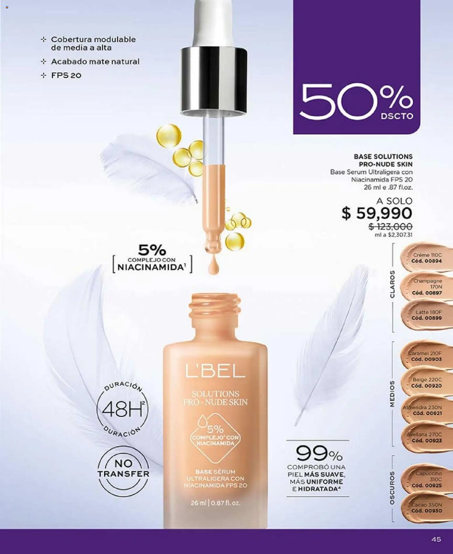 L'Bel revista - valida desde el 01.04.2026 | Página: 49 | Productos: Almendra, Serum