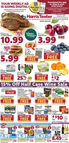 Preview of Harris Teeter weekly ads valid from 14.01.2026