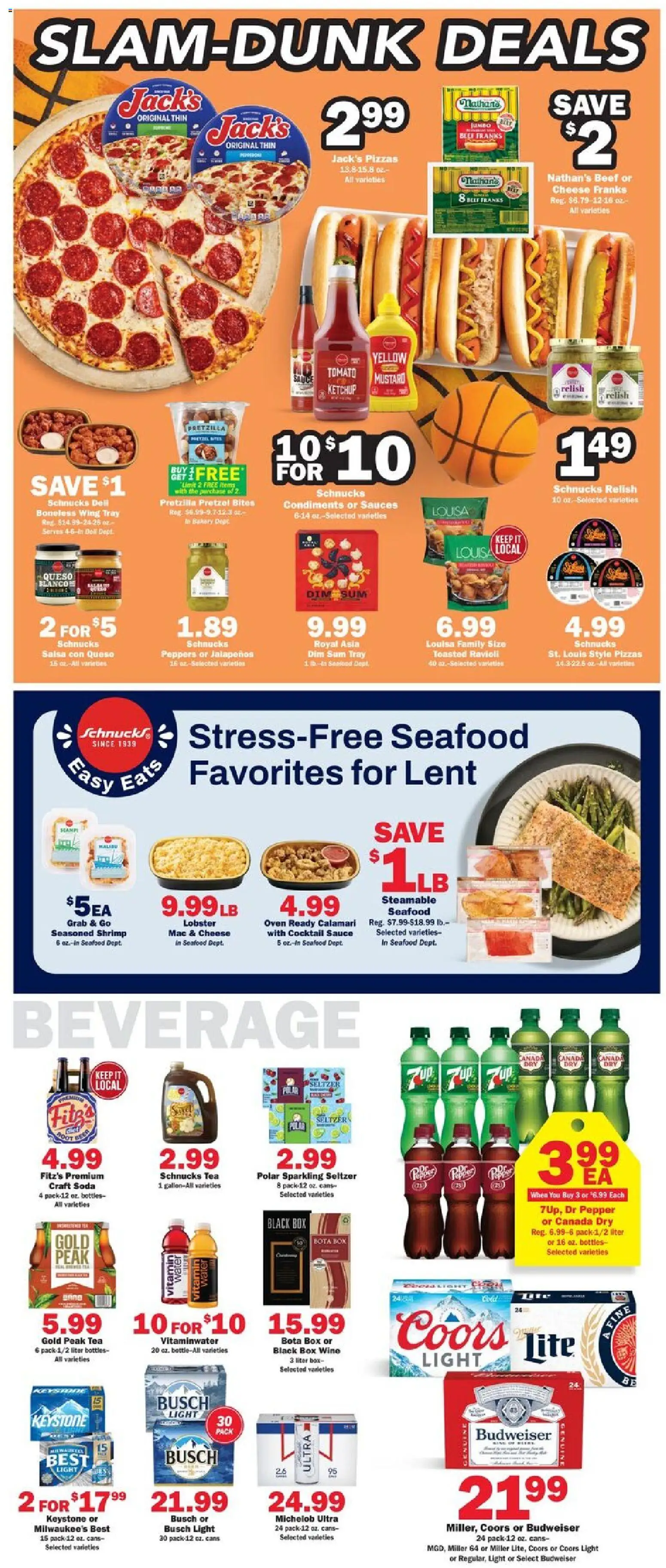 Schnucks Weekly Ad - valid from 25.03.2026 | Page: 3 | Products: Box, Ketchup, Sauce, Oven
