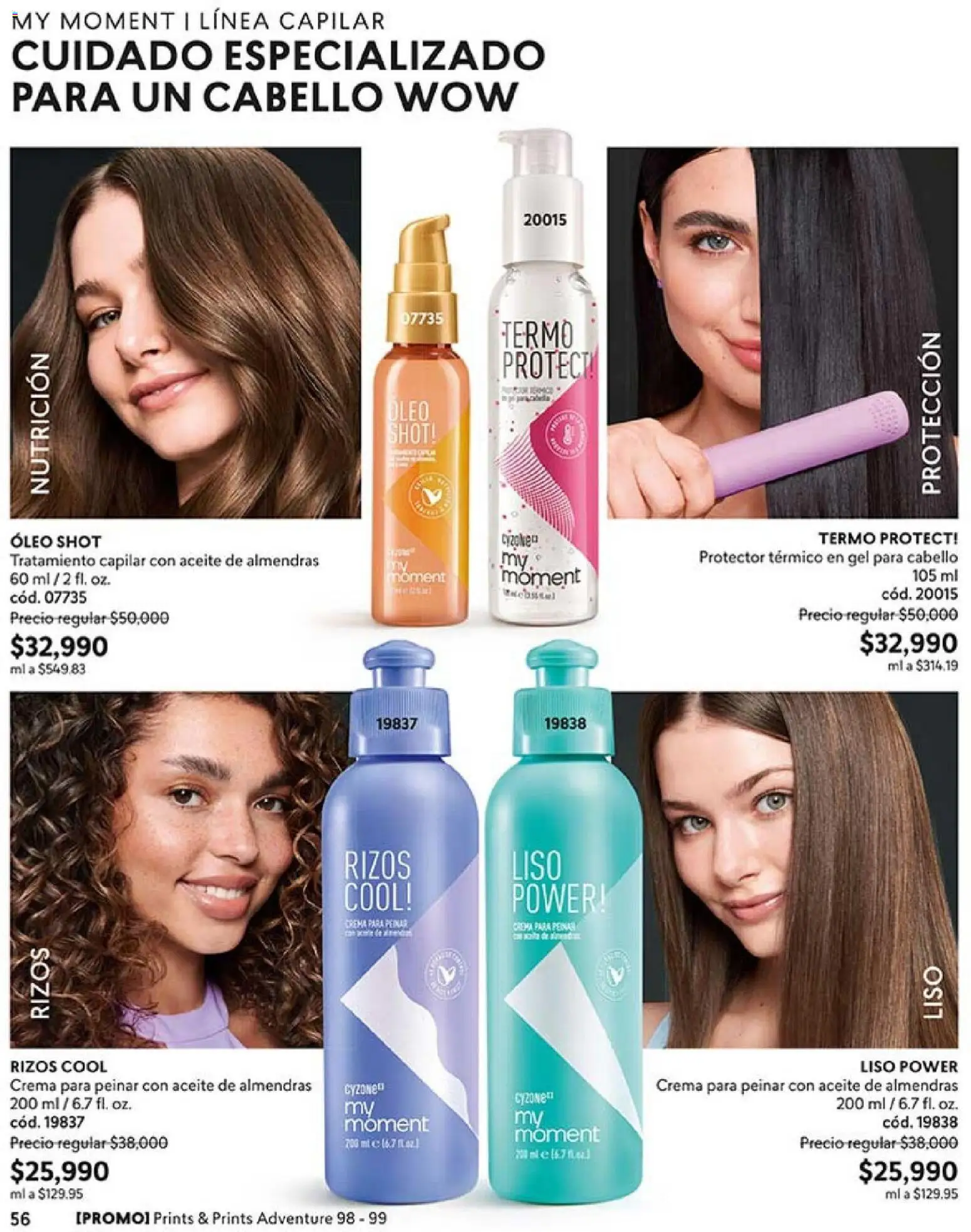 CyZone revista - valida desde el 01.02.2026 | Página: 56 | Productos: Almendras, Crema, Termo, Aceite