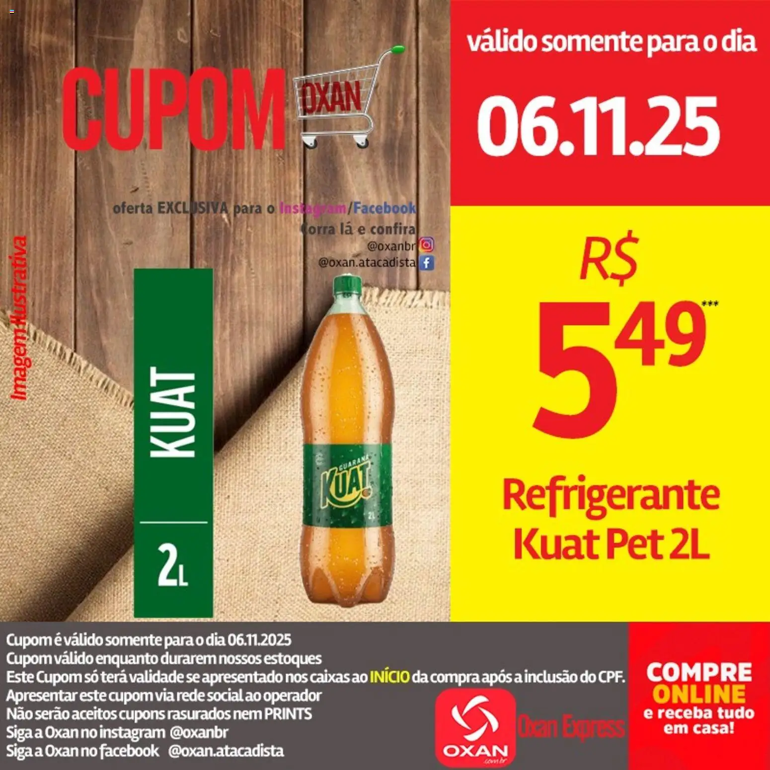 Oxan Atacadista Folheto - válido de 06.11.2025 | Página: 12 | Produtos: Guaraná, Refrigerante