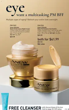 Avon Brochure - valid from 10.09.2025 | Page: 9 | Products: Night Cream, Cream