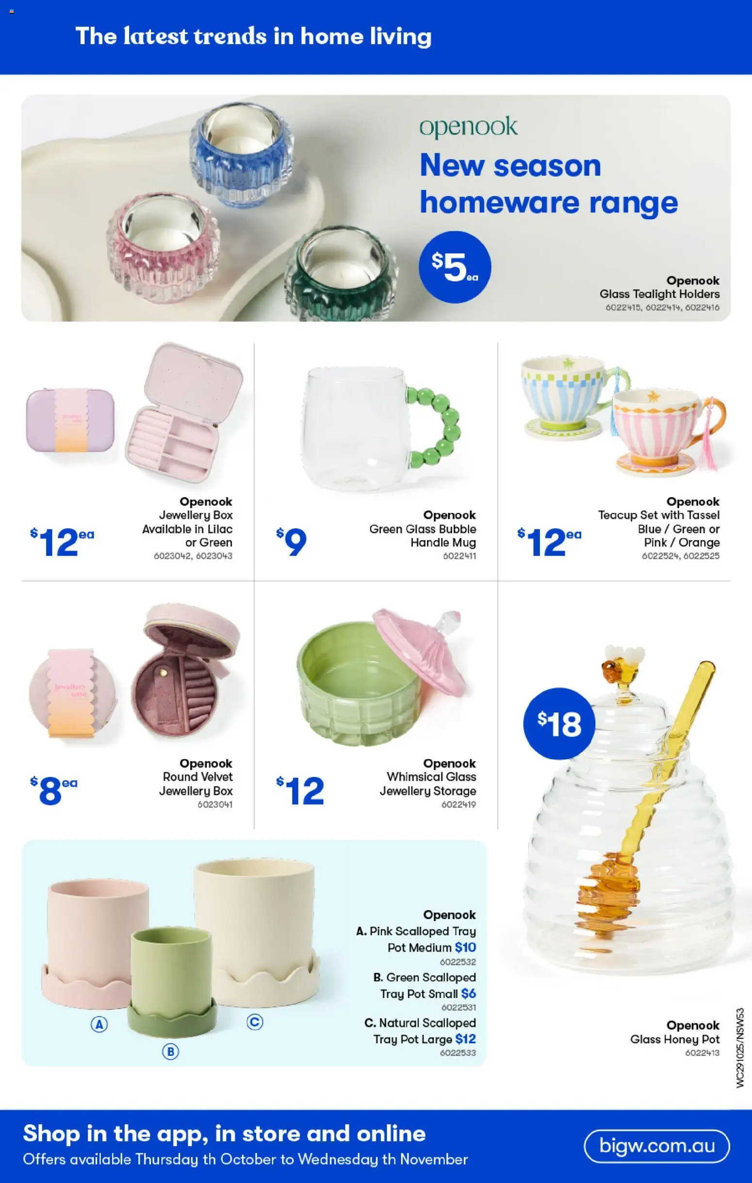Woolworths catalogue - valid from 29.10.2025 | Page: 53 | Products: Box, Jewellery, Pot, Honey
