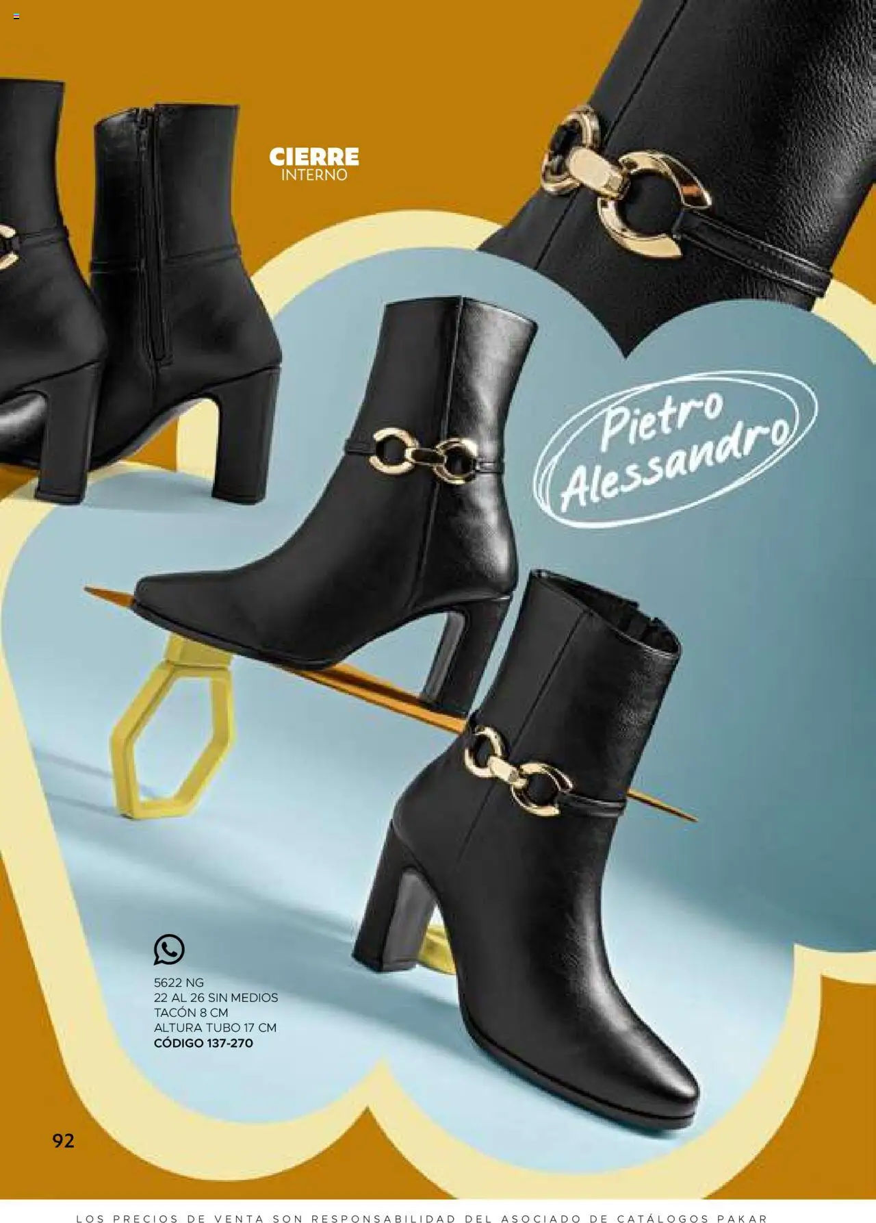Nuevas ofertas de SC Pakar válidas en toda la República Mexicana desde el 24.07.2025. ¡Encuentra las mejores ofertas en SC Pakar - Catálogo Bota! | Página: 92