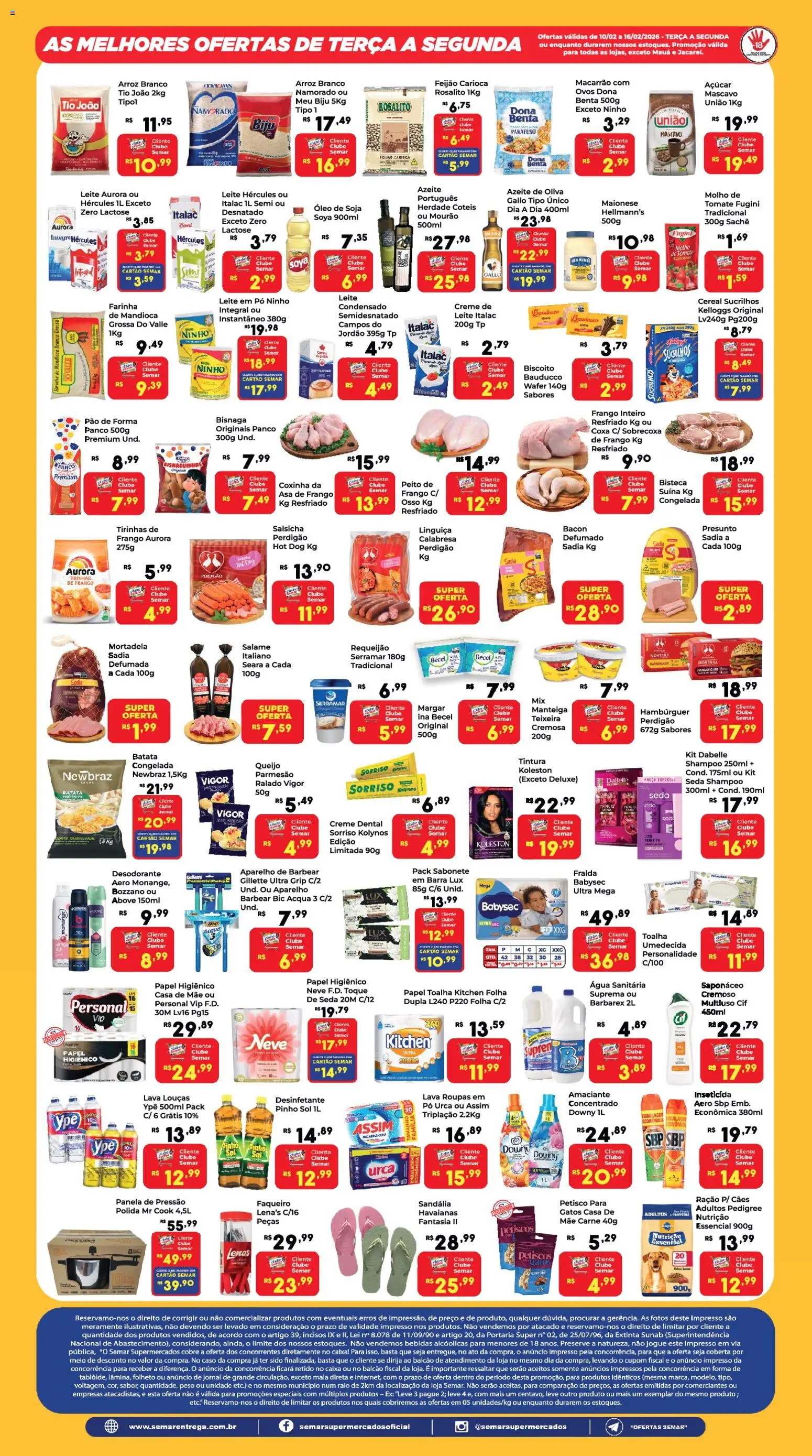 Semar Supermercado Folheto - válido de 10.02.2026 | Página: 2