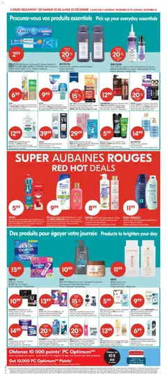 Preview of Pharmaprix weekly flyer / circulaire from shop Pharmaprix valid from 20.12.2025 | Page: 8 | Products: Cream, PC, Shampoo, Oil