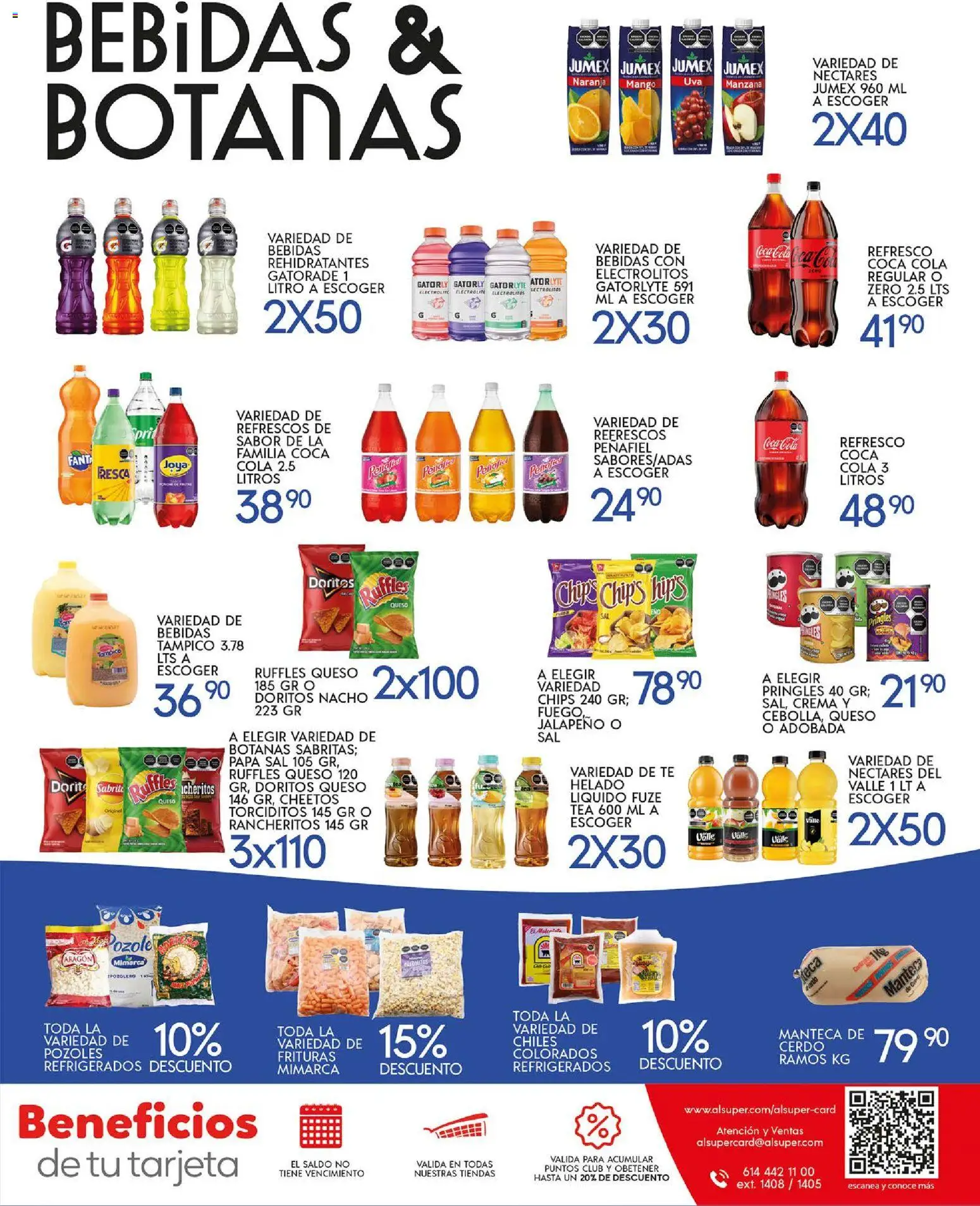 Nuevas ofertas de Alsuper válidas en toda la República Mexicana desde el 04.11.2025. ¡Encuentra las mejores ofertas en Alsuper folleto Chihuahua Estado! | Página: 7 | Productos: Sal, Mango, Queso, Cerdo