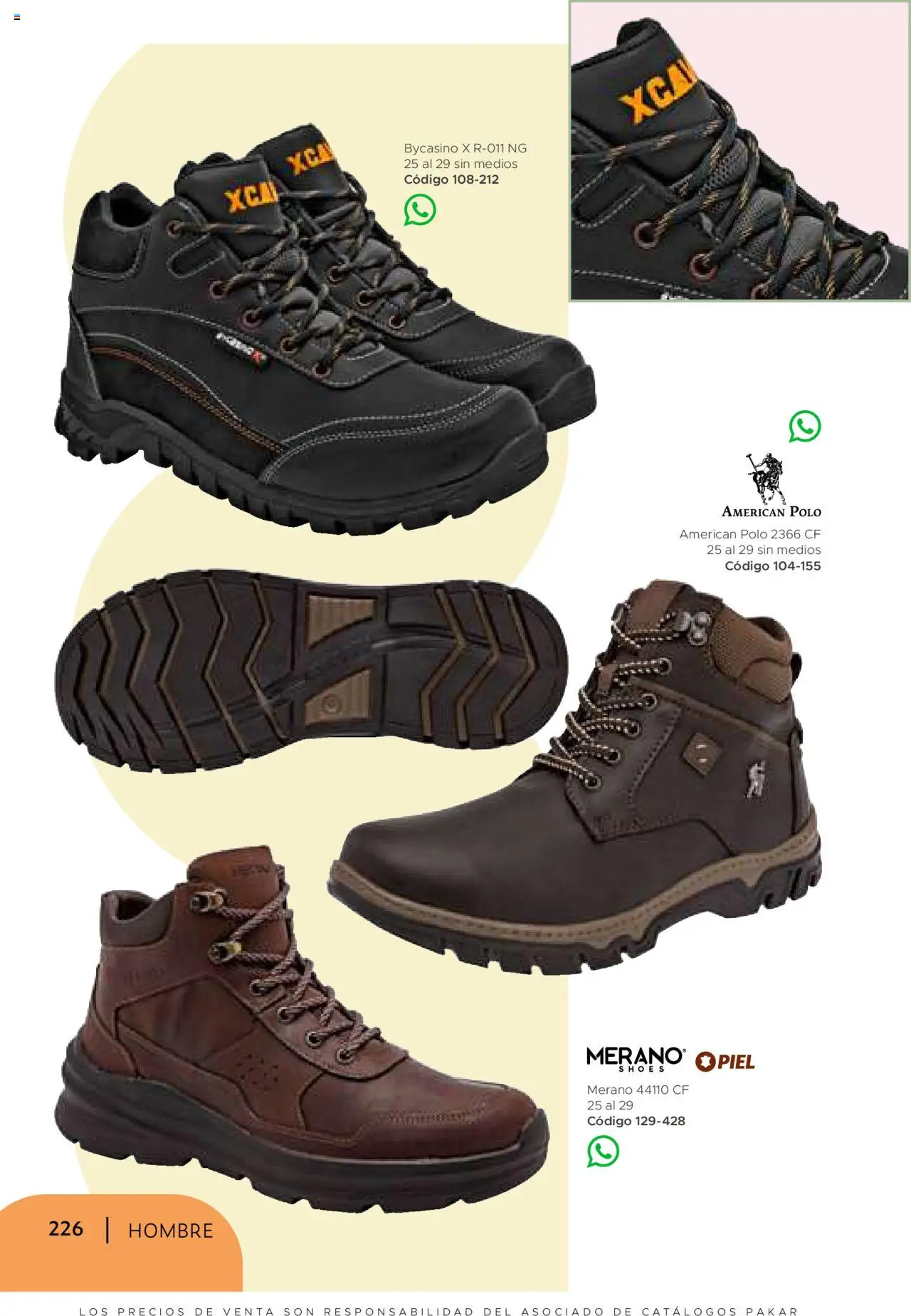 Nuevas ofertas de SC Pakar válidas en toda la República Mexicana desde el 24.07.2025. ¡Encuentra las mejores ofertas en SC Pakar - Catálogo Hombre otoño / invierno! | Página: 226