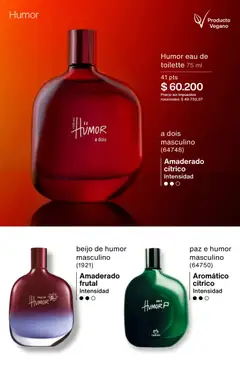 Vista previa Catálogo Natura Ciclo 3 válido desde el 09.02.2026 | Página: 61 | Productos: Eau de toilette