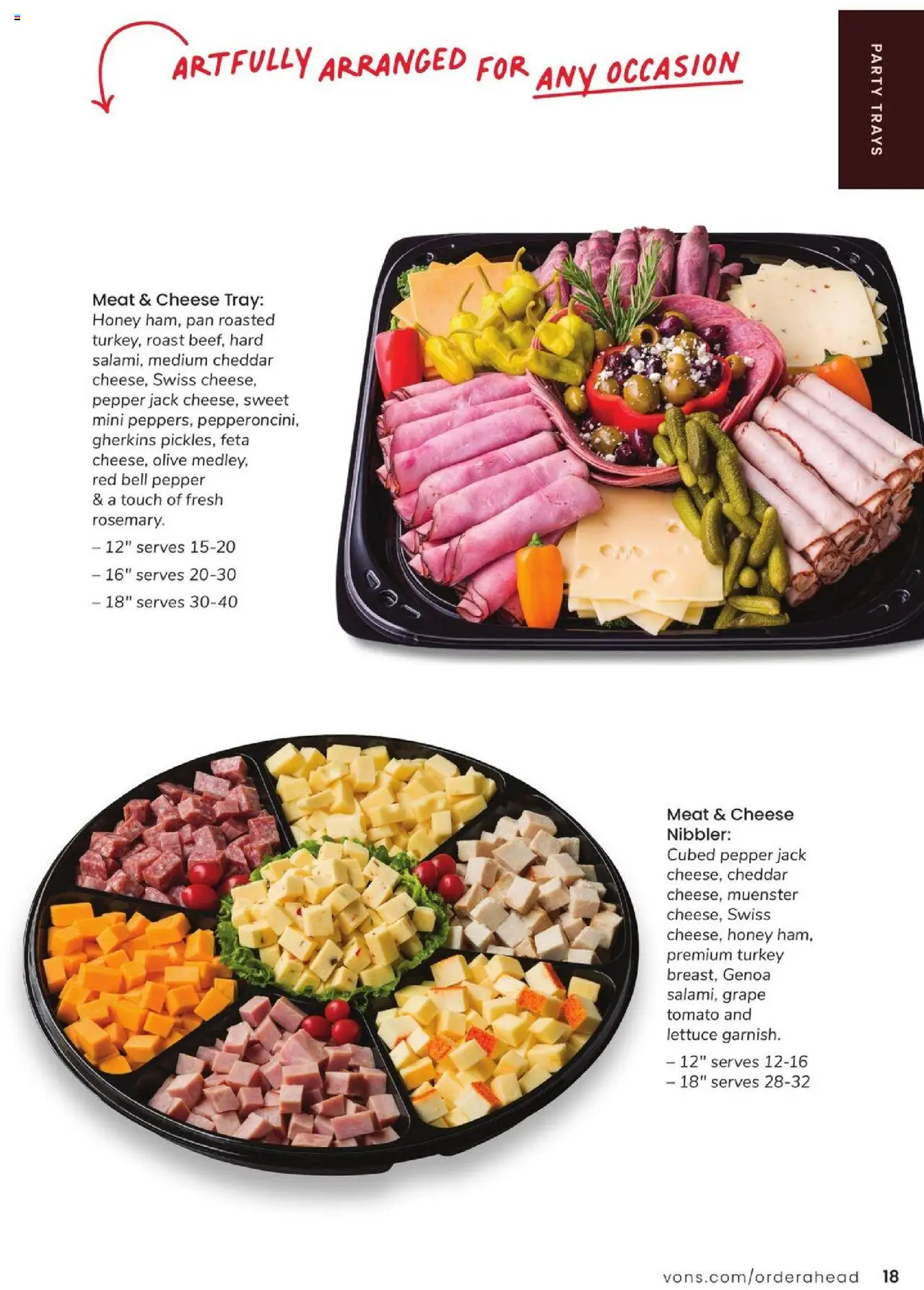 Vons Entertaining Guide - valid from 23.04.2025 | Page: 19 | Products: Lettuce, Pan, Cheese, Pepper