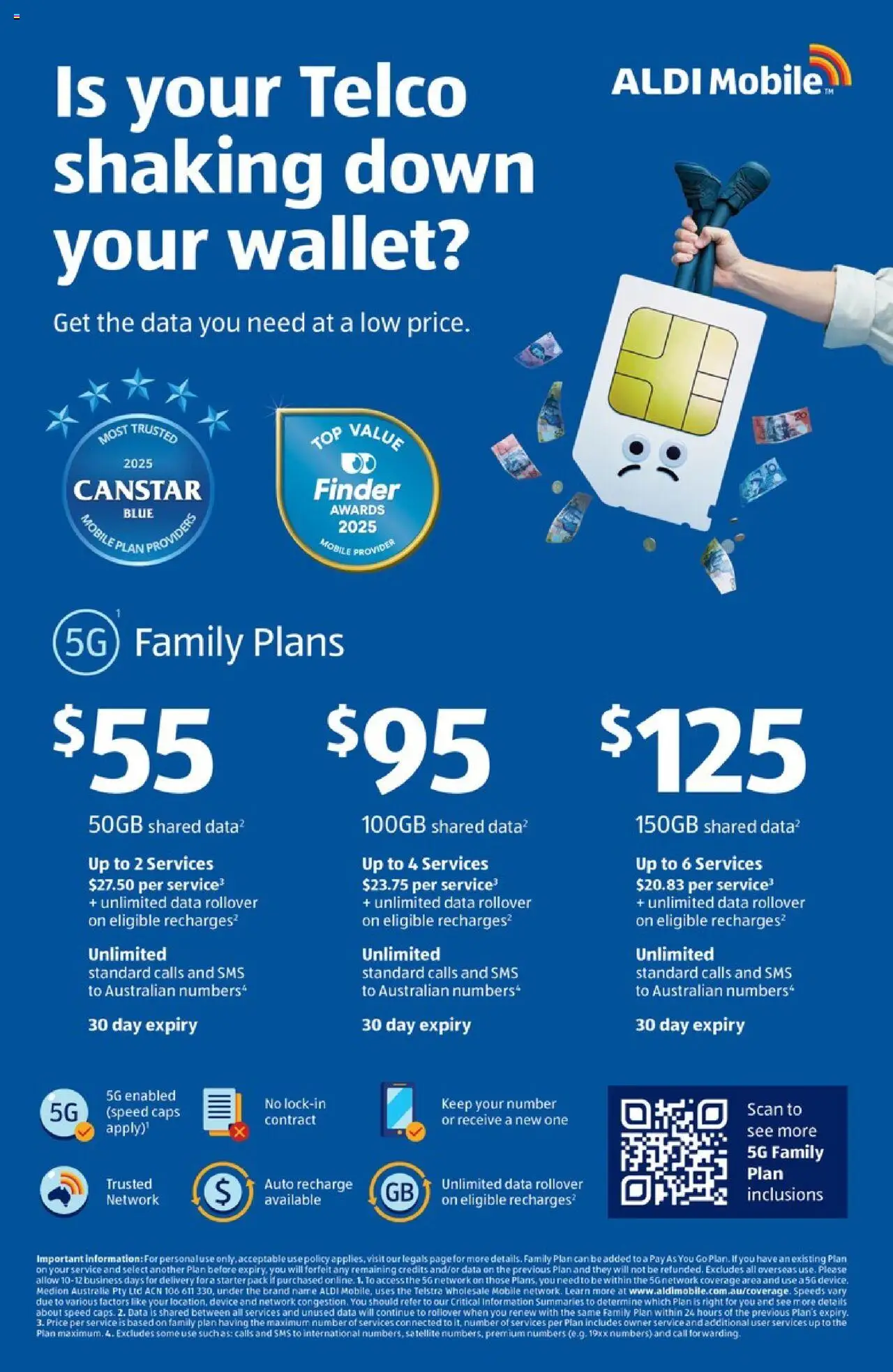 Aldi catalogue - valid from 27.08.2025 | Page: 20 | Products: Wallet, Device, Satellite, Mobile
