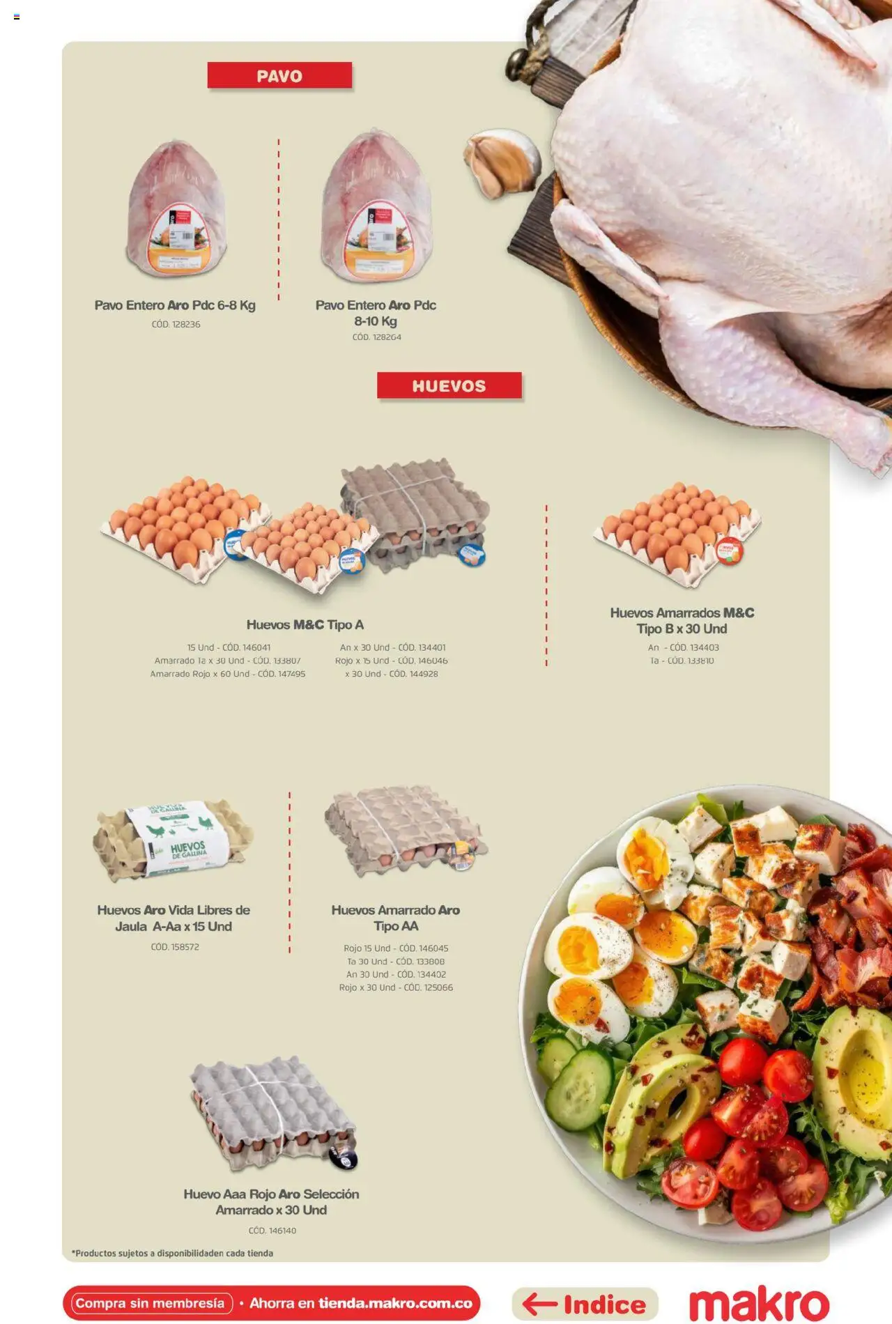 Makro revista - valida desde el 16.04.2025 | Página: 19 | Productos: Huevo, Huevos