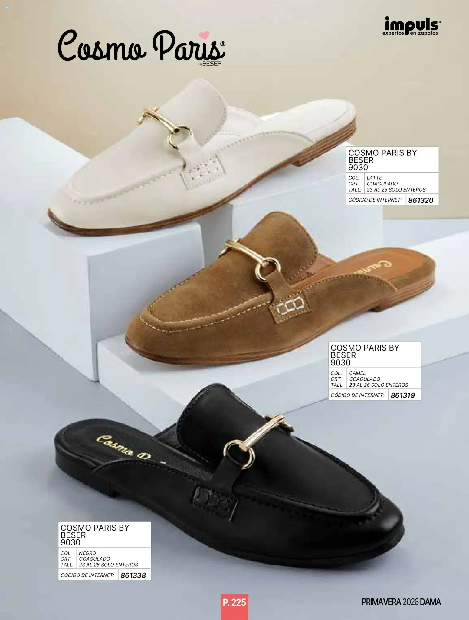 Nuevas ofertas de Impuls válidas en toda la República Mexicana desde el 01.01.2026. ¡Encuentra las mejores ofertas en Impuls catálogo Primavera! | Página: 227 | Productos: Zapatos