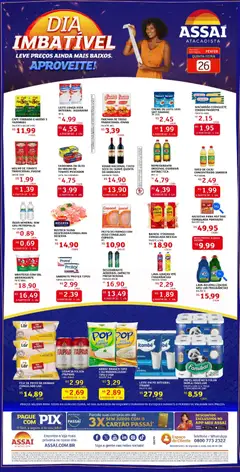 Encarte Assaí Atacadista - CE - Pré-Visualização do folheto da loja Assaí Atacadista, válido de 26.02.2026