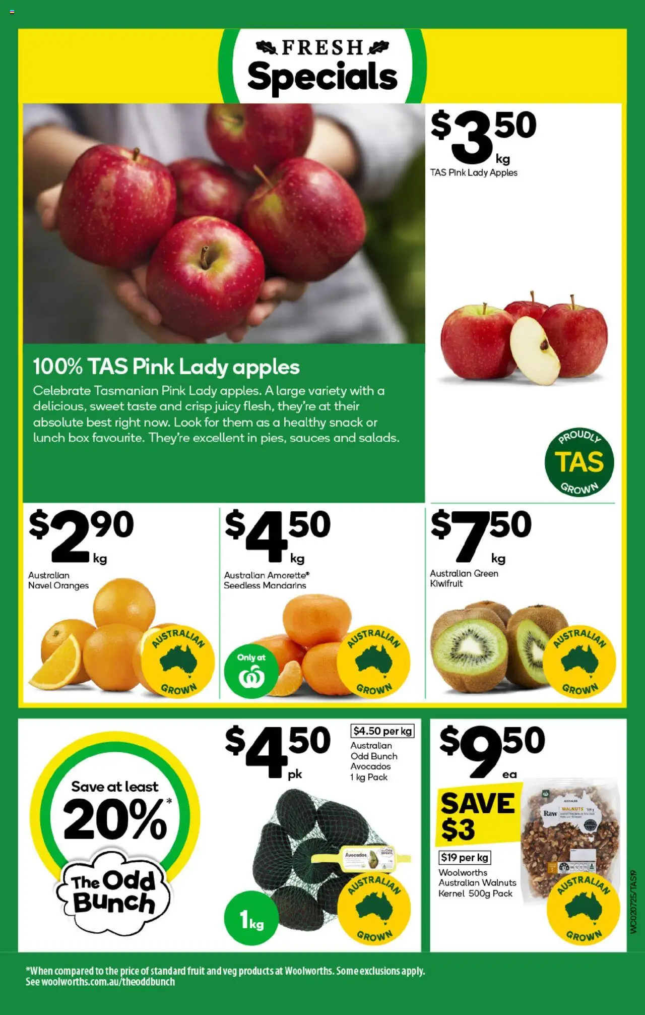 Woolworths catalogue - valid from 02.07.2025 | Page: 19 | Products: Box, Apples, Oranges, Kiwifruit