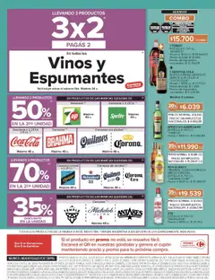 Vista previa Carrefour ofertas - Córdoba válido desde el 14.10.2025 | Página: 3 | Productos: Botella, Cuchillo, Rosario, Cerveza