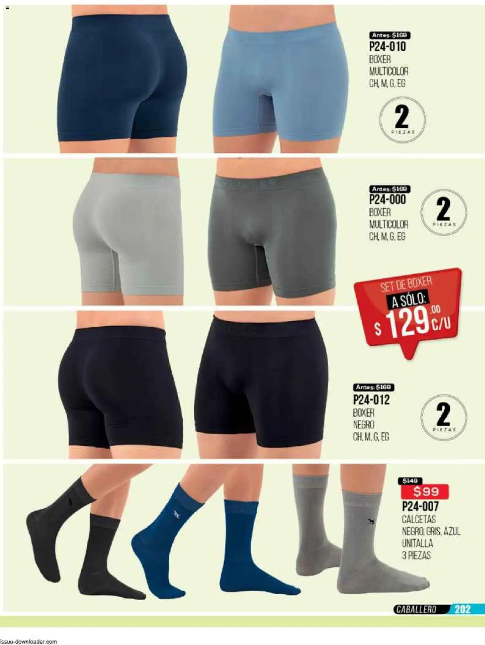 Nuevas ofertas de Cklass válidas en toda la República Mexicana desde el 31.10.2025. ¡Encuentra las mejores ofertas en Cklass catálogo Super Rebajas Ropa! | Página: 205 | Productos: Calcetas