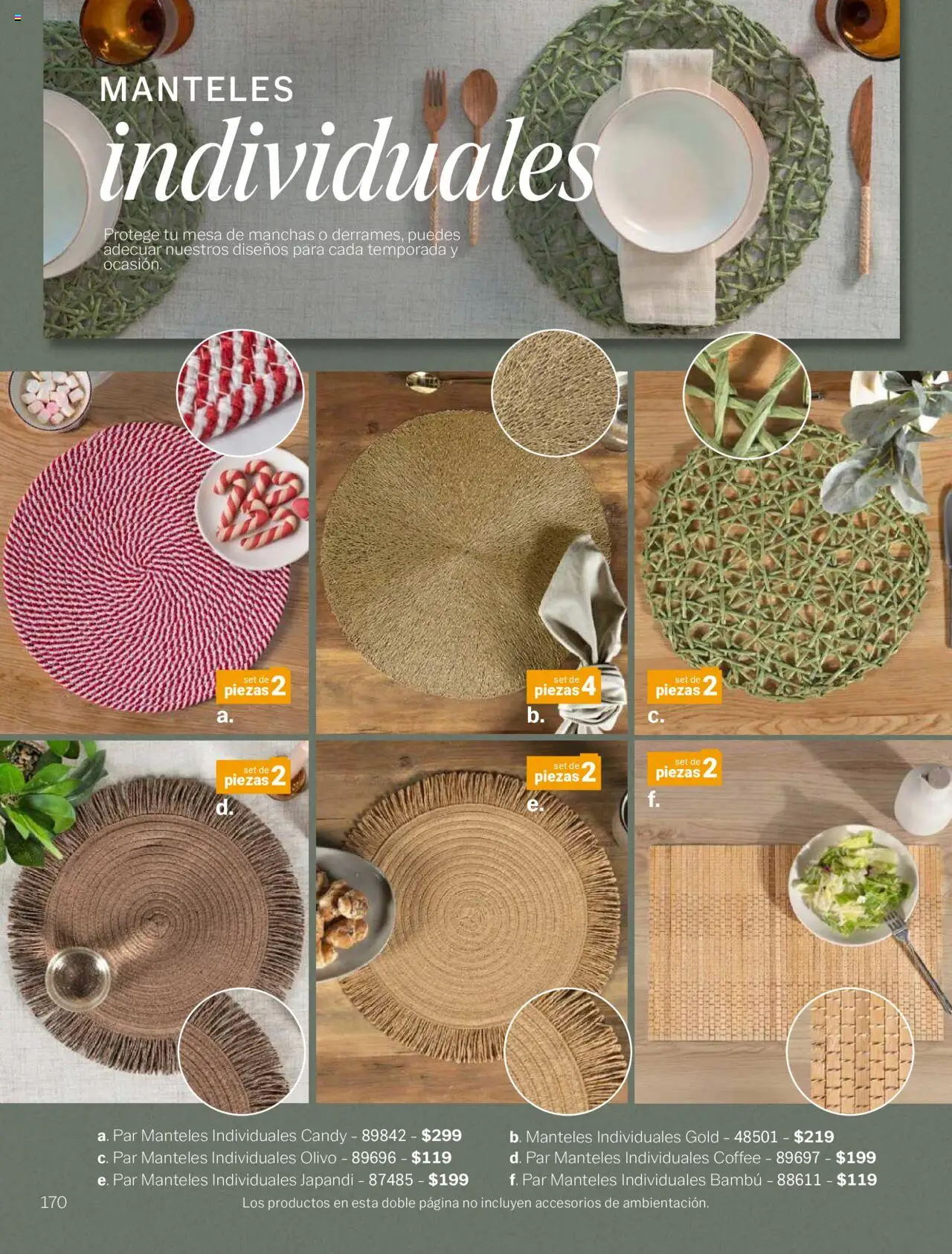 Nuevas ofertas de Vianney válidas en toda la República Mexicana desde el 15.08.2025. ¡Encuentra las mejores ofertas en Vianney - Catálogo Invierno! | Página: 172 | Productos: Mesa