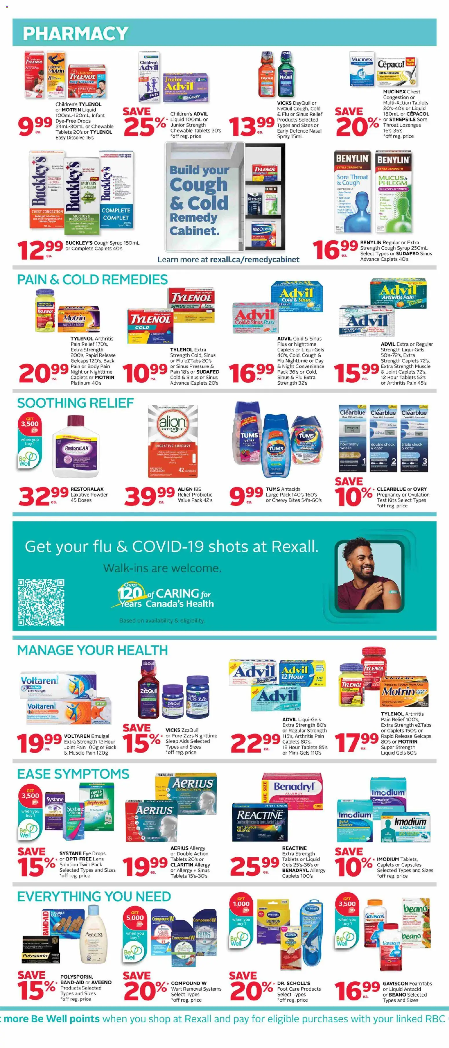 Rexall flyer valid from 12.12.2025 | Page: 4 | Products: Powder, Couch