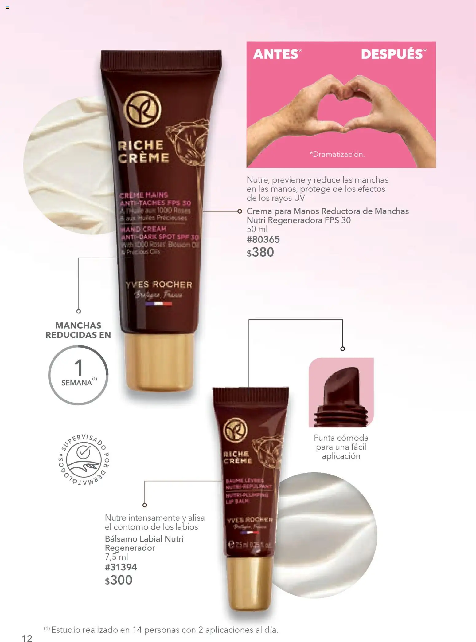 Nuevas ofertas de Yves Rocher válidas en toda la República Mexicana desde el 24.03.2026. ¡Encuentra las mejores ofertas en Yves Rocher campaña 5 2026! | Página: 12 | Productos: Crema, Contorno, Bálsamo